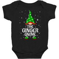 Ginger Gnome Lights Buffalo Plaid Matching Family Christmas T Shirt Baby Bodysuit | Artistshot