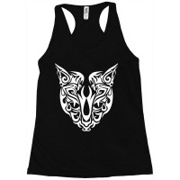 Cat In Lotus Tattoo,lotus Pose,butterfly Effect,cat With Flowers,legen Racerback Tank | Artistshot