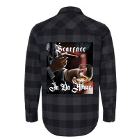 Scarface In Da House T Shirt Artwork Flannel Shirt | Artistshot