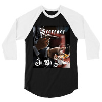 Scarface In Da House T Shirt Artwork 3/4 Sleeve Shirt | Artistshot