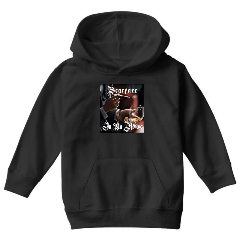 Scarface In Da House T Shirt Artwork Youth Hoodie | Artistshot