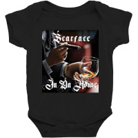 Scarface In Da House T Shirt Artwork Baby Bodysuit | Artistshot