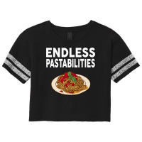 Endless Pastabilities Gifts Funny Pasta Spaghetti Scorecard Crop Tee | Artistshot