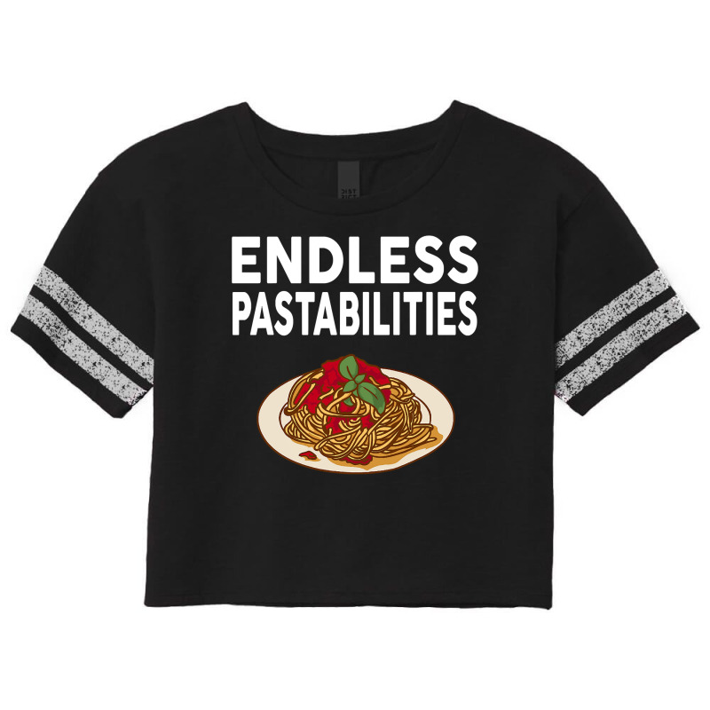 Endless Pastabilities Gifts Funny Pasta Spaghetti Scorecard Crop Tee by BarbaraArtist | Artistshot