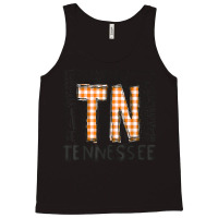 Tennessee State Flag Orange Plaid Tn T Shirt Tank Top | Artistshot