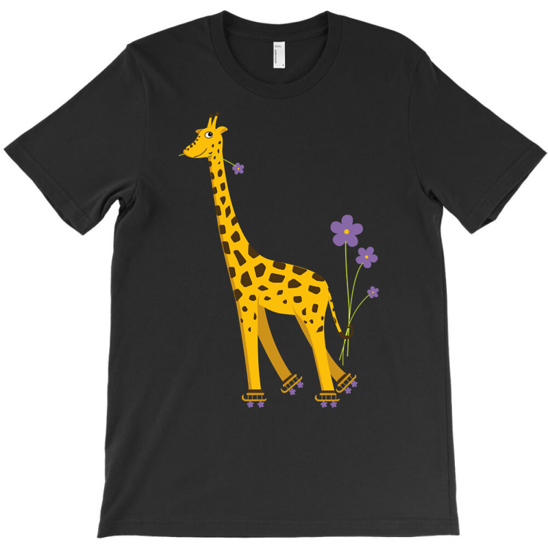 Trending Funny Roller Skating Giraffe T-Shirt by seifertmurryq3jmxs | Artistshot