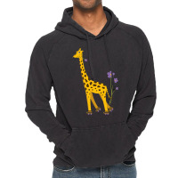 Trending Funny Roller Skating Giraffe Vintage Hoodie | Artistshot