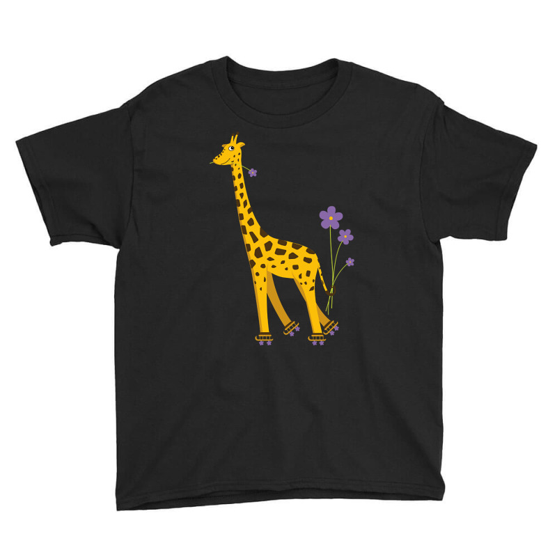 Trending Funny Roller Skating Giraffe Youth Tee by seifertmurryq3jmxs | Artistshot