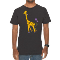 Trending Funny Roller Skating Giraffe Vintage T-shirt | Artistshot