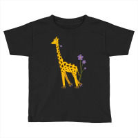 Trending Funny Roller Skating Giraffe Toddler T-shirt | Artistshot