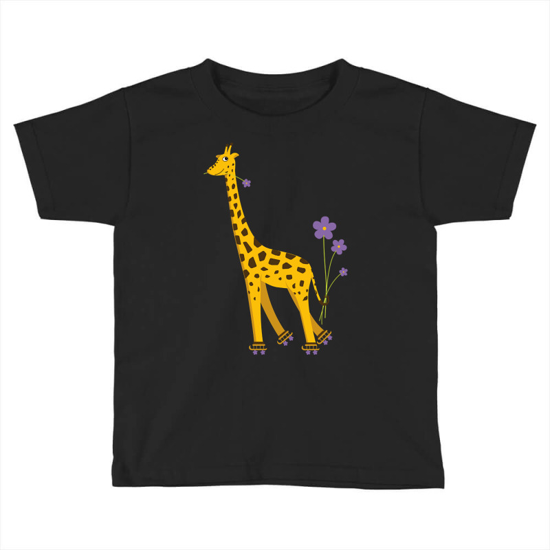 Trending Funny Roller Skating Giraffe Toddler T-shirt by seifertmurryq3jmxs | Artistshot