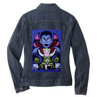 Mwahahahaha Long Ladies Denim Jacket | Artistshot