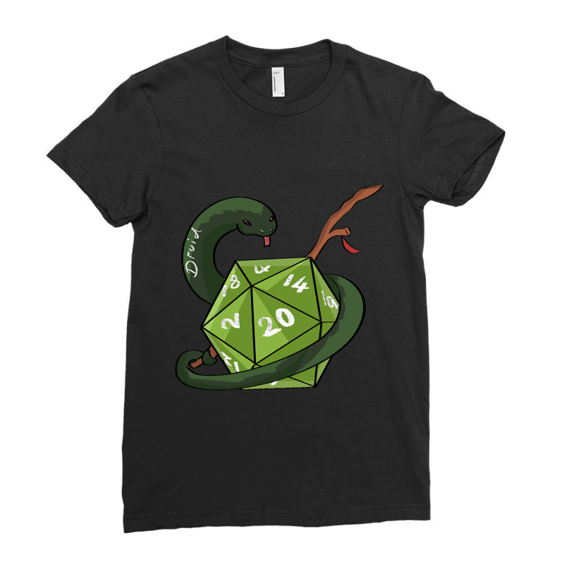 Dnd Druid Ladies Fitted T-Shirt by macklinsampson | Artistshot