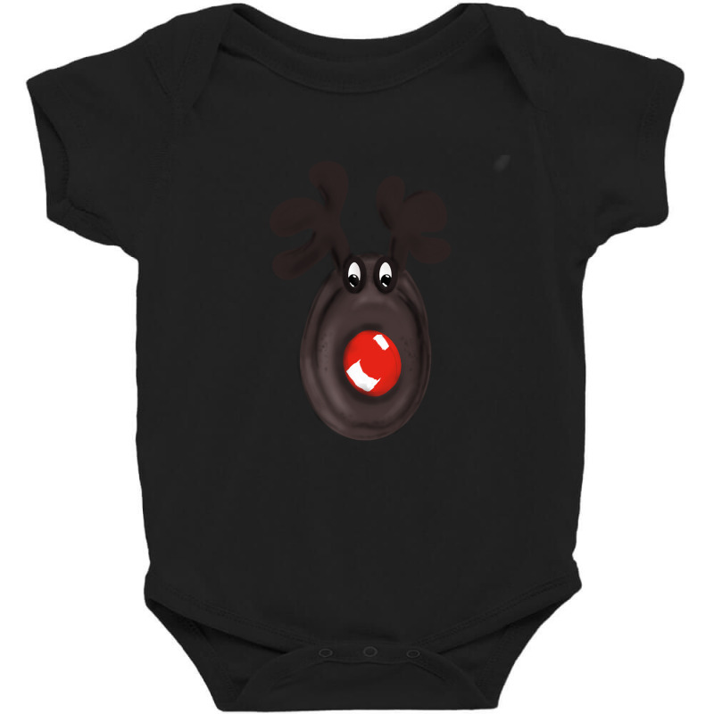 Limited Edition Reindeer Baby Bodysuit by greggjvandervor | Artistshot