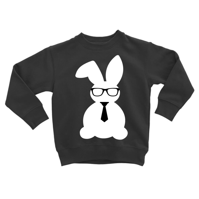 Cute Bunny Bow Tie Men Boys Kids Funny Easter Day Toddler Sweatshirt | Artistshot