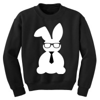 Cute Bunny Bow Tie Men Boys Kids Funny Easter Day Youth Sweatshirt | Artistshot