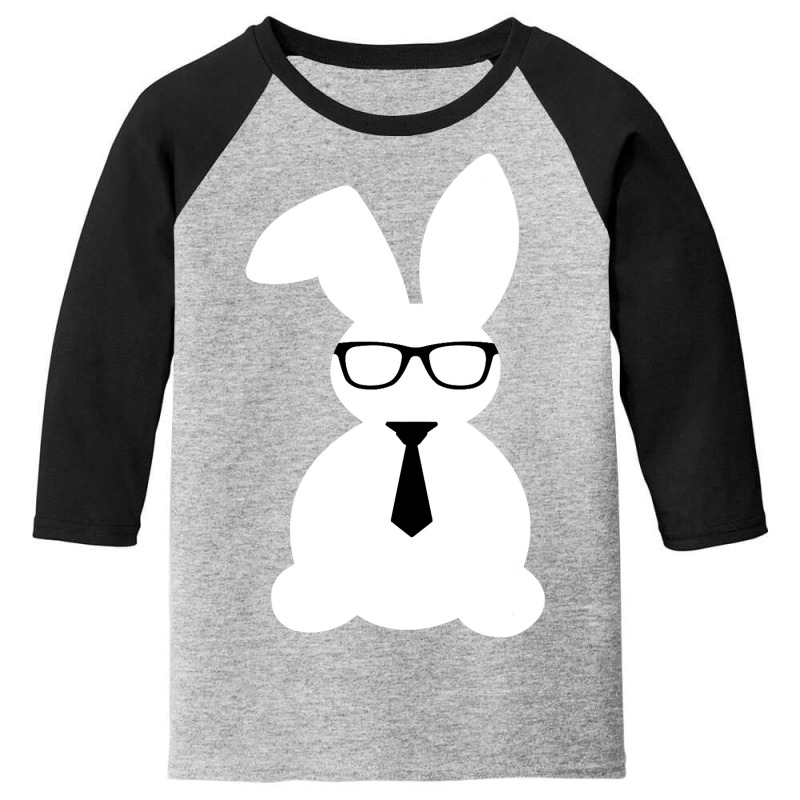 Cute Bunny Bow Tie Men Boys Kids Funny Easter Day Youth 3/4 Sleeve | Artistshot