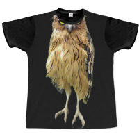 Wet Owl Graphic T-shirt | Artistshot