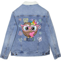 Wet Owl Unisex Sherpa-lined Denim Jacket | Artistshot