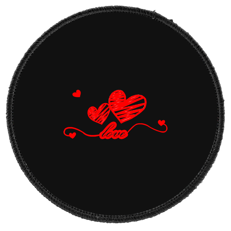 Limited Edition Two Heart Round Patch | Artistshot