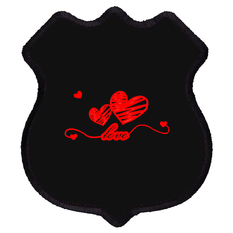 Limited Edition Two Heart Shield Patch | Artistshot