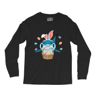 Cute Bunny Shark Easter  For Boys Girls Long Sleeve Shirts | Artistshot