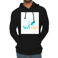 Wet Owl Lightweight Hoodie | Artistshot