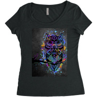 Wet Owl  (1) Women's Triblend Scoop T-shirt | Artistshot