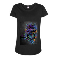 Wet Owl  (1) Maternity Scoop Neck T-shirt | Artistshot