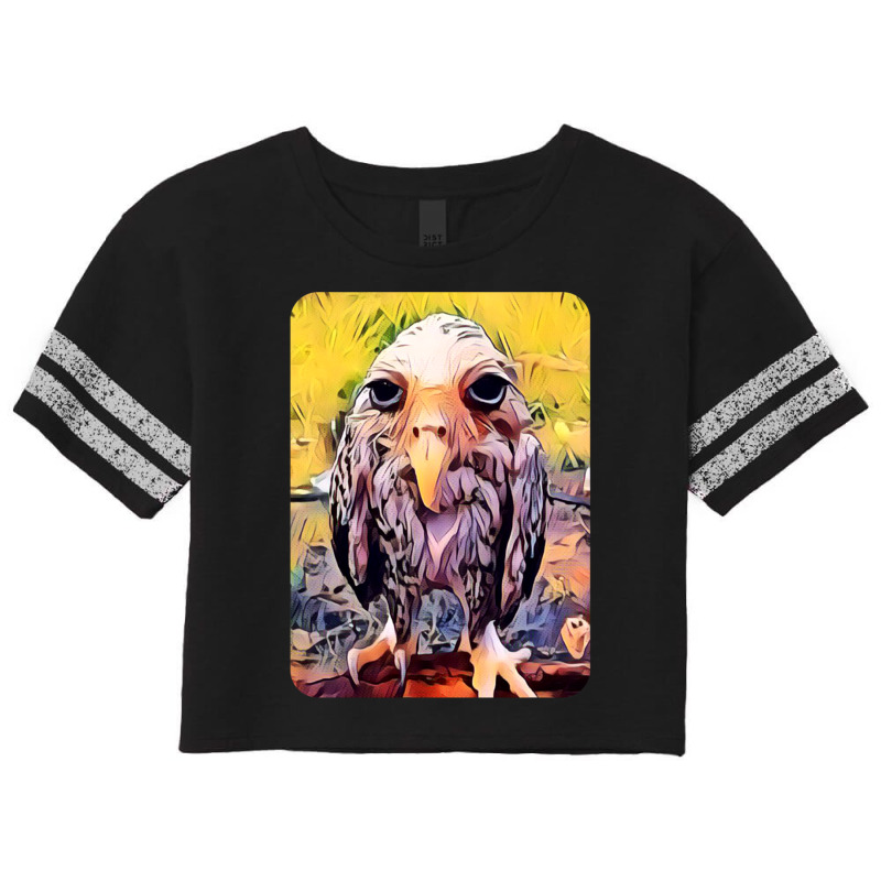 Wet Owl Art Scorecard Crop Tee by CHRISTOPHERBARRERAS | Artistshot