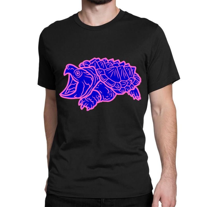 Trending Alligator Snapping Turtle - Reptile - Wildlife - Cute Turtle Classic T-shirt by declangreenwood | Artistshot