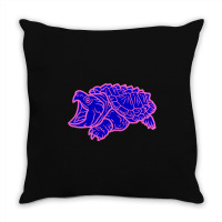 Trending Alligator Snapping Turtle - Reptile - Wildlife - Cute Turtle Throw Pillow | Artistshot