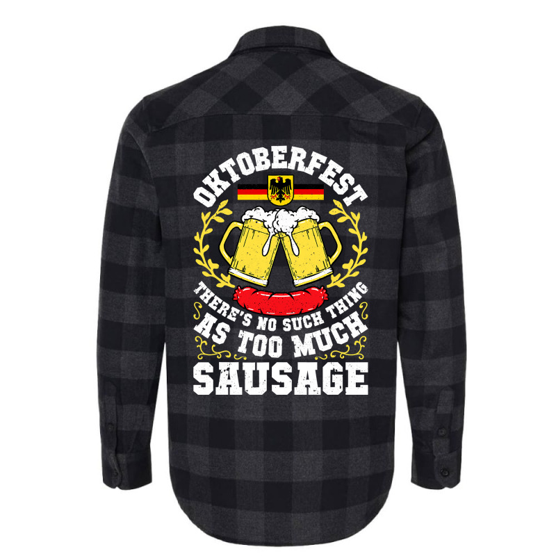 German Oktoberfest Funny Octoberfest Party Men Women Germany Flannel Shirt | Artistshot