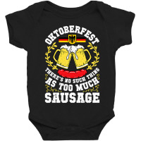 German Oktoberfest Funny Octoberfest Party Men Women Germany Baby Bodysuit | Artistshot