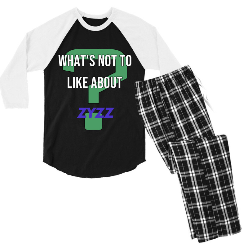 Whats Not To Like About  Zyzz Men's 3/4 Sleeve Pajama Set by CHRISTOPHERBARRERAS | Artistshot