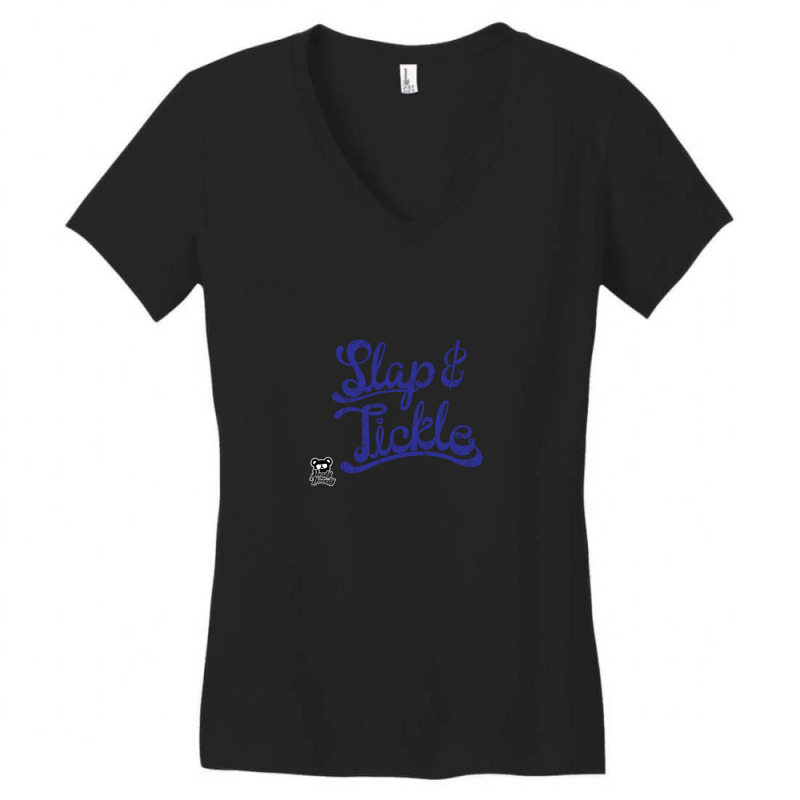 Slap N Tickle Women's V-Neck T-Shirt by MichaelTatum | Artistshot