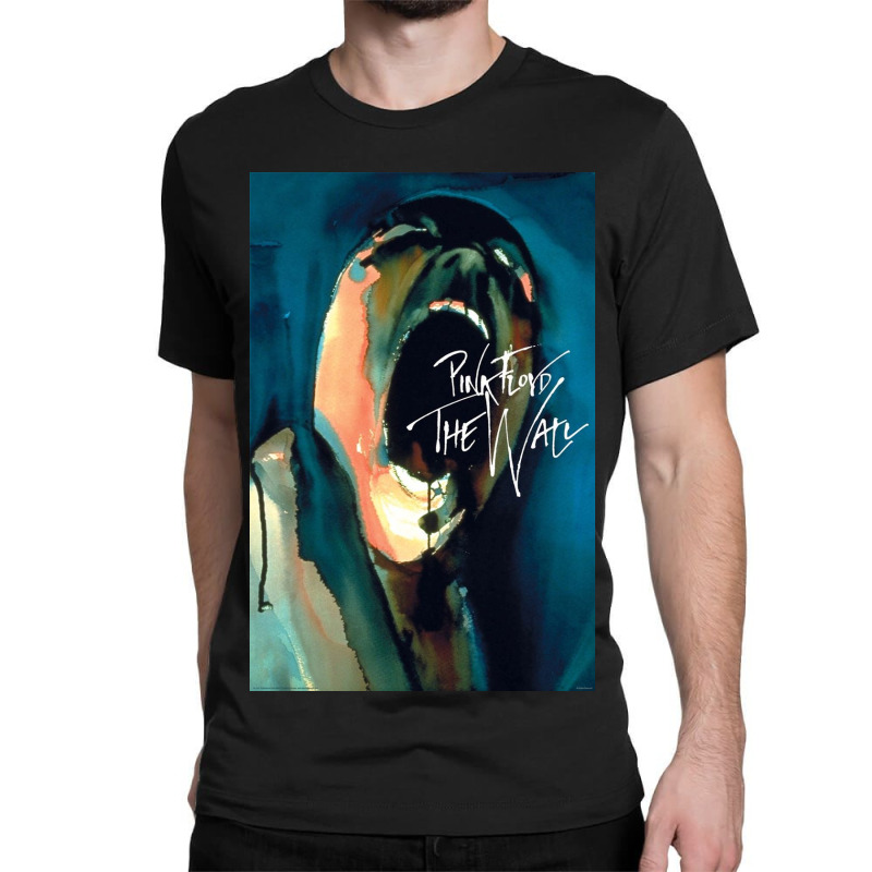 The Pink Scream Floyd Wall Classic T-shirt by MichaelCooper | Artistshot