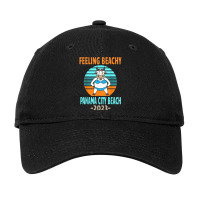 Funny Panama City Beach Vacation 2023 T Shirt Adjustable Cap | Artistshot