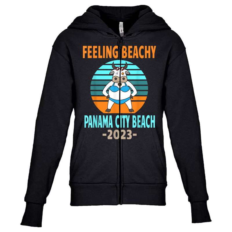 Funny Panama City Beach Vacation 2023 T Shirt Youth Zipper Hoodie by j83tytler | Artistshot