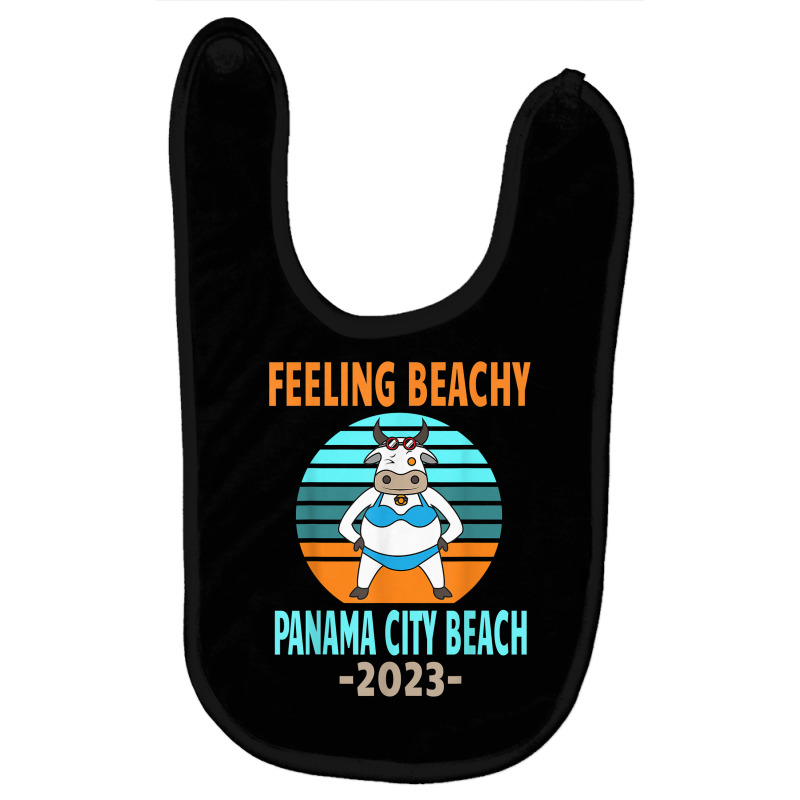 Funny Panama City Beach Vacation 2023 T Shirt Baby Bibs by j83tytler | Artistshot