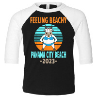 Funny Panama City Beach Vacation 2023 T Shirt Toddler 3/4 Sleeve Tee | Artistshot