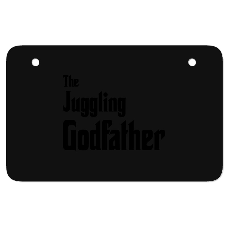 The Juggling Godfather Atv License Plate | Artistshot