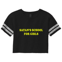 Satan's School For Girls Scorecard Crop Tee | Artistshot