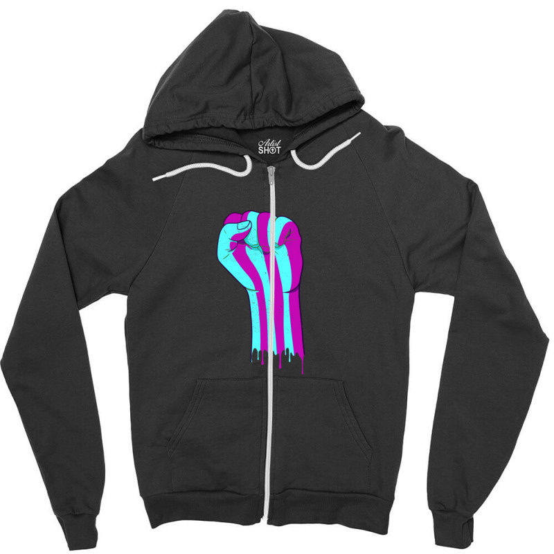 Power To The People Boy Zipper Hoodie | Artistshot