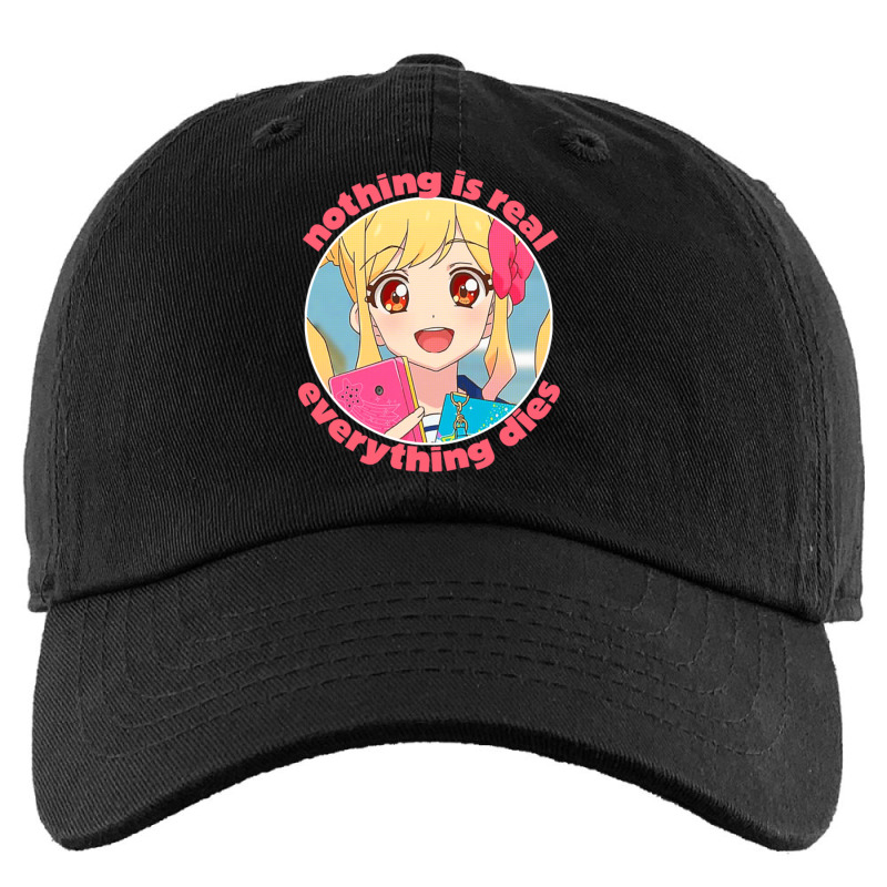 Nothing Is Real Nihilist Anime Design Kids Cap by CaridadAlstott | Artistshot