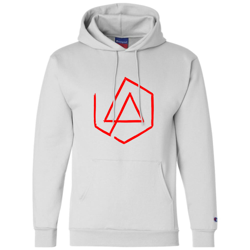 Red Linkin Pentagon Park Champion Hoodie by KayceeO'Conner | Artistshot