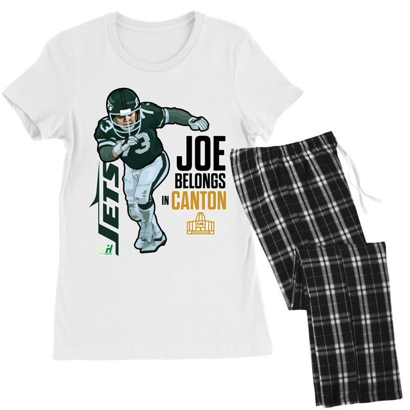 Joe Belongs In Canton 1 Women's Pajamas Set | Artistshot