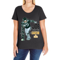 Joe Belongs In Canton 1 Ladies Curvy T-shirt | Artistshot