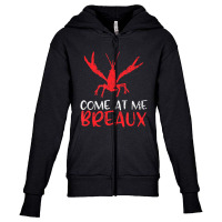 Hot Trend Crawfish Tees Funny Cajun Youth Zipper Hoodie | Artistshot