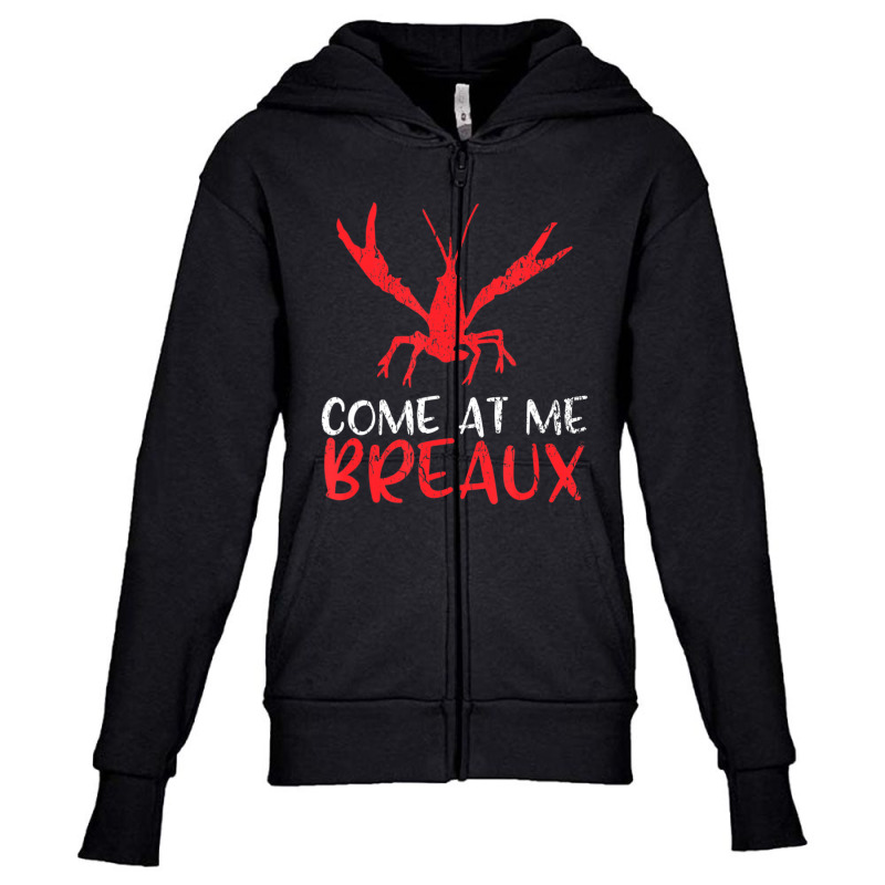 Hot Trend Crawfish Tees Funny Cajun Youth Zipper Hoodie | Artistshot